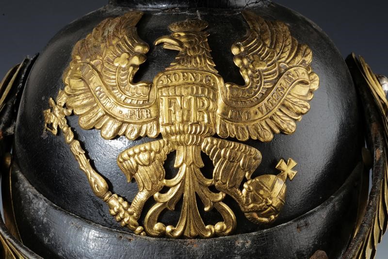 Tschapka per truppa dei reggimenti di linea degli ulani, Prussia, circa 1900