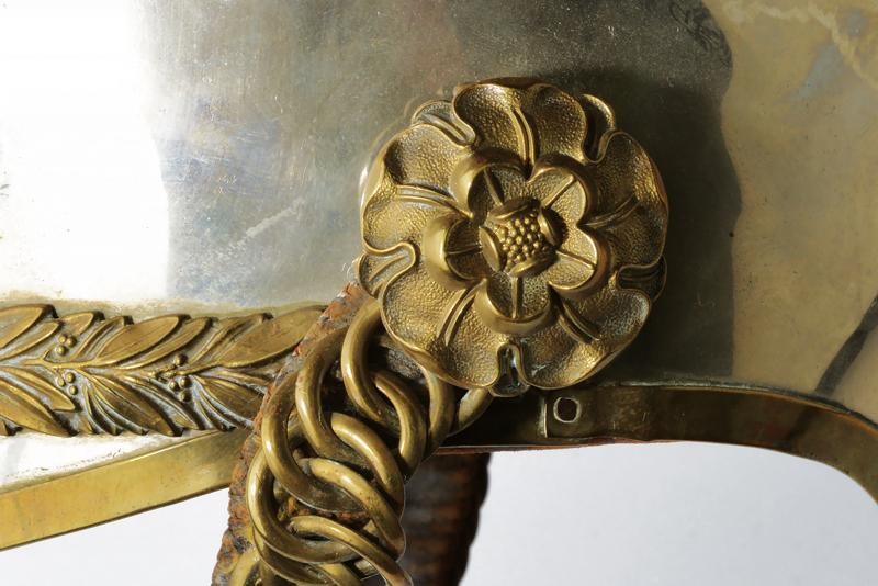 Elmo del I Reggimento Dragoni della Guardia, Inghilterra, Fine del XIX Secolo