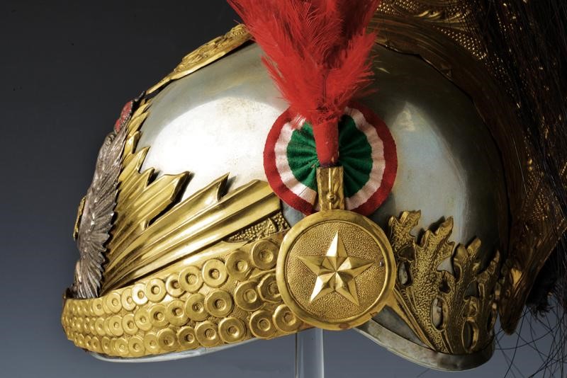 Elmo da Corazziere, Regno d'Italia, 1940 circa