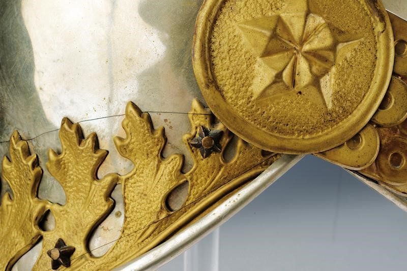Elmo per corazzieri di Amedeo I, Italia e Spagna, 1871-1873
