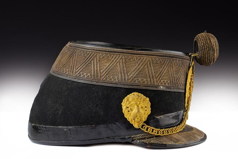 Shako da ufficiale d'Artiglieria Austriaca, 1900 circa