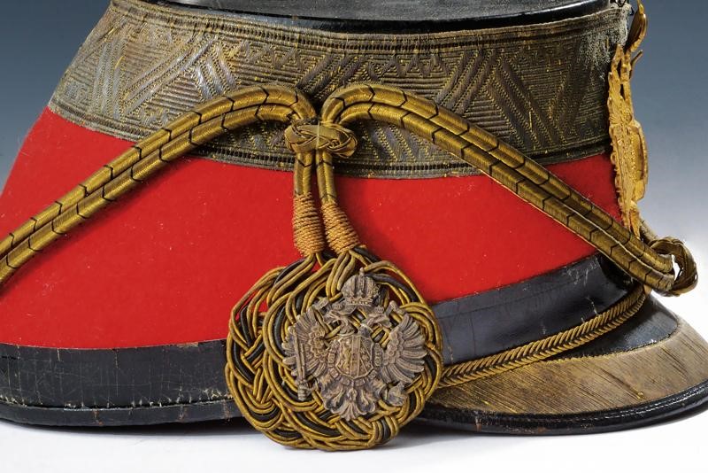 Shako da ufficiale degli Ussari, Austria, 1900 circa
