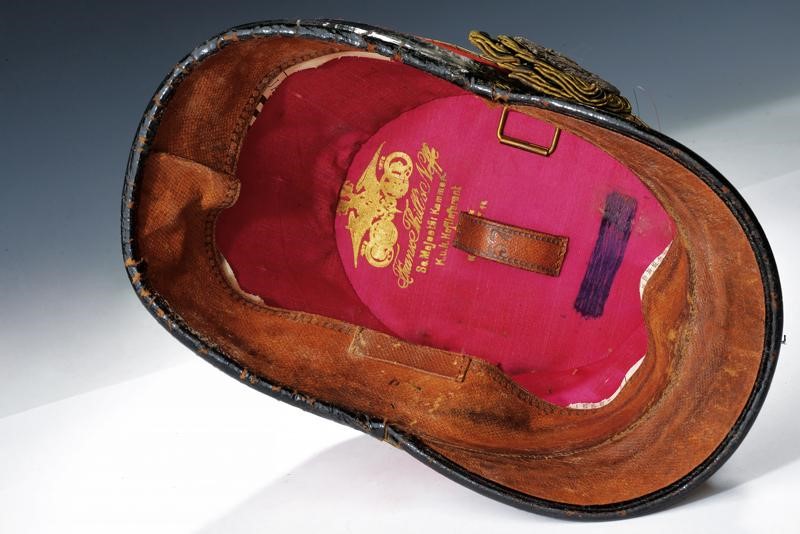 Shako da ufficiale degli Ussari, Austria, 1900 circa