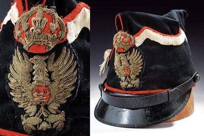 Regno d'Italia, Bustina da truppa Corazzieri, 1930/40