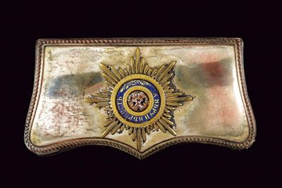 Giberna da ufficiale della Guardia Imperiale, Russia imperiale, Fine XIX secolo