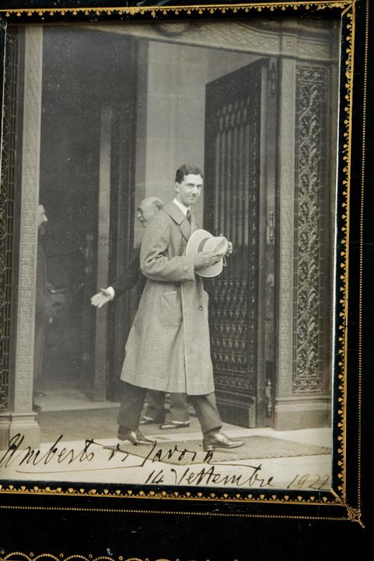 Umberto di Savoia, Fotografia commemorativa del Principe, 1922