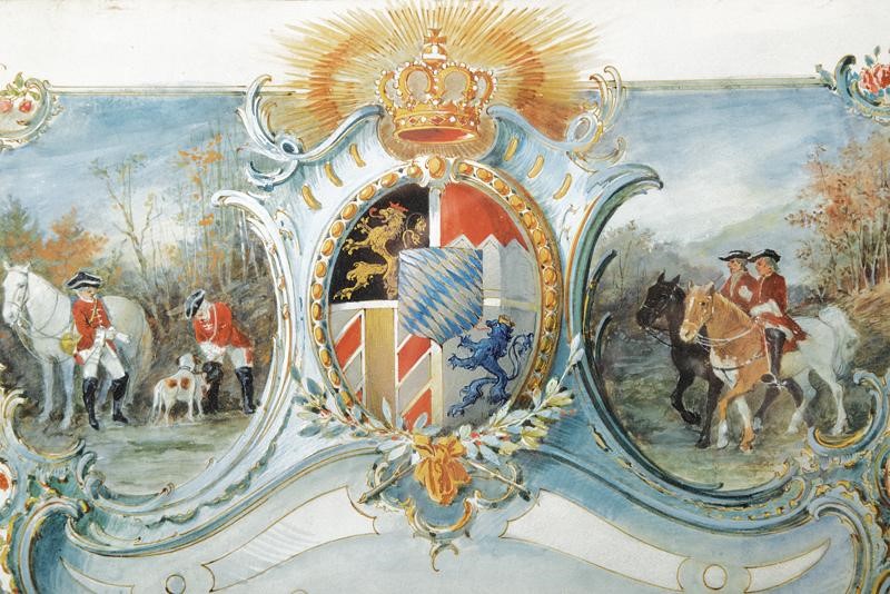 Karl Döttl, Documento commemorativo per il Principe Alfons von Bayern (Monaco di Baviera, 1893)