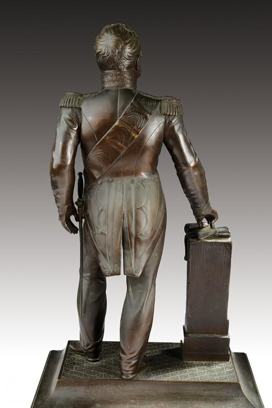 Busto di Luigi Filippo, bronzo a tuttotondo, XIX Secolo, Francia