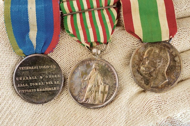 Medaglie commemorative dell'Unità d'Italia, Regno d'Italia, seconda metà del XIX secolo
