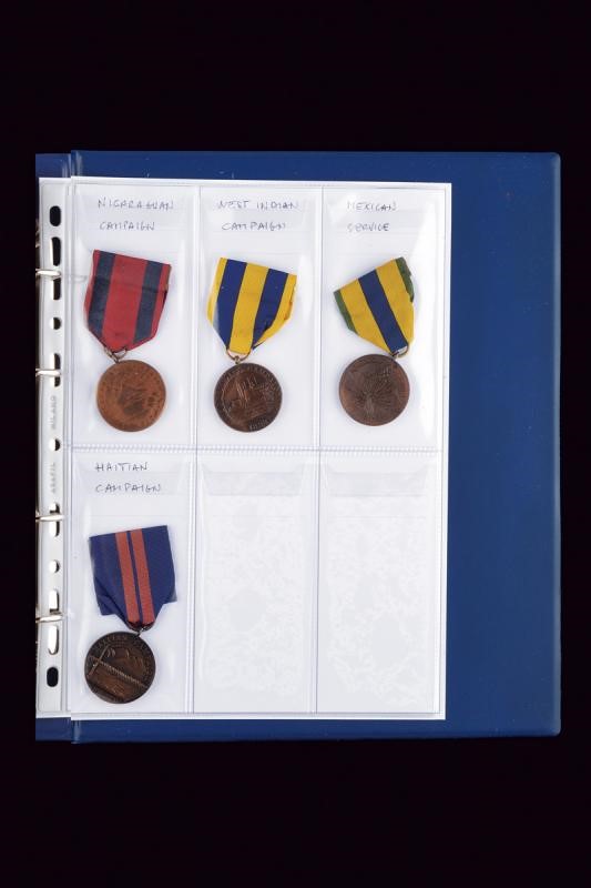 Collezione di ventotto medaglie militari statunitensi del XX secolo