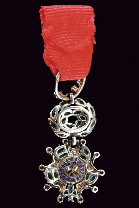 Ordine della Legion d'Onore, Miniatura in oro e diamanti