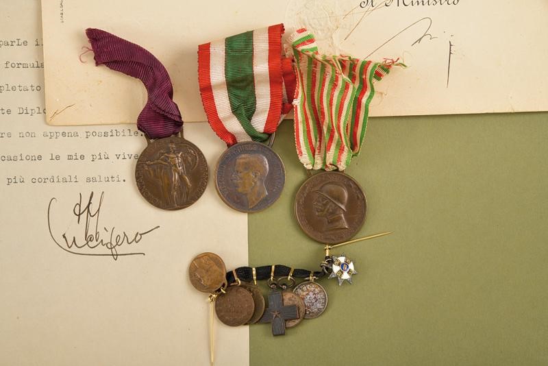Pasquale Soria, Lotto di Decorazioni e Medaglie Italiane della Prima Metà del XX Secolo