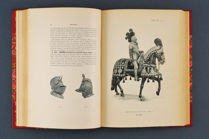 Catalogo de la Real Armeria de Madrid, Fototipias de Hauser Y Menet, 1898