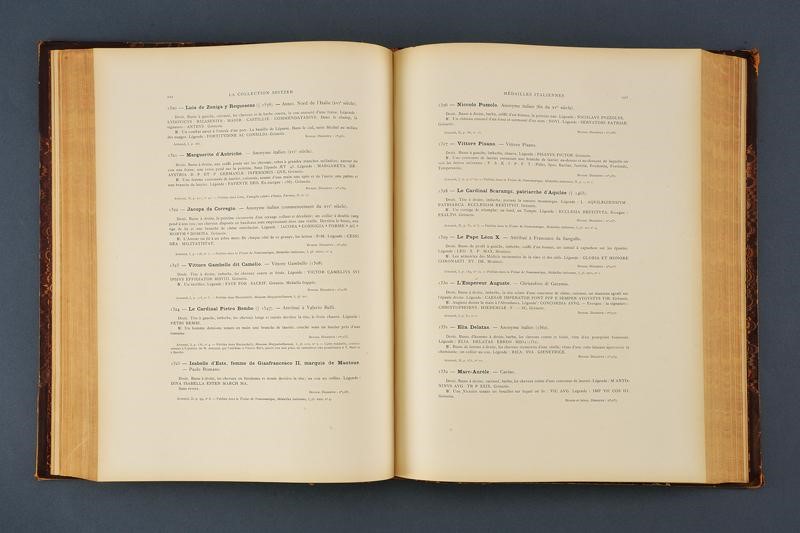 Catalogo della collezione Spitzer, Catalogo delle Antichità e Haute Curiosités, Parigi 1893