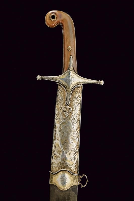 Shamshir, fornimenti in vermeil, Impero Ottomano, circa 1800