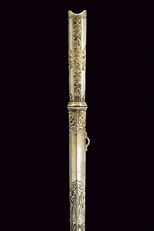 Bichaq, collezione turca con fornimenti in argento, circa 1900