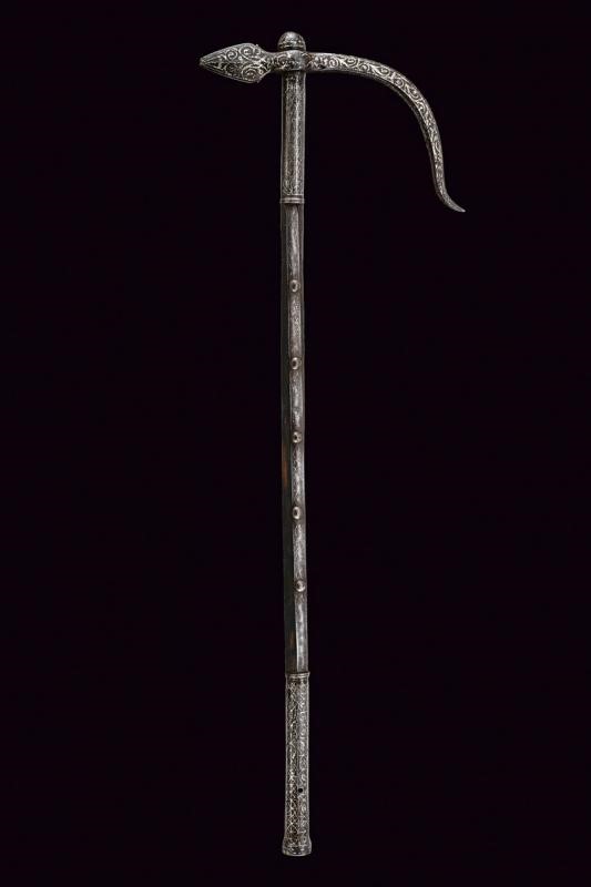 Martello da guerra, ferro e legno, Siria, fine XVIII Sec.