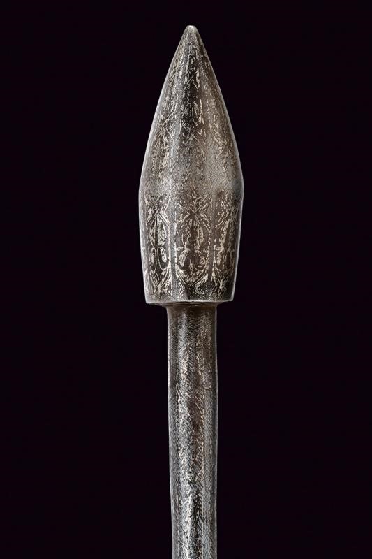 Mazza da guerra 'Gorz', Siria, fine XVIII Sec., altezza 64,5 cm.