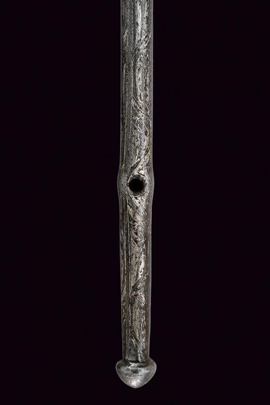 Mazza da guerra 'Gorz', Siria, fine XVIII Sec., altezza 64,5 cm.
