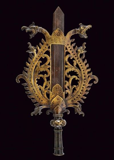 Raro Alam (Finial) indopersiano, Prima metà del XVIII Secolo