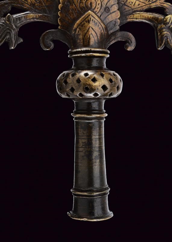 Raro Alam (Finial) indopersiano, Prima metà del XVIII Secolo