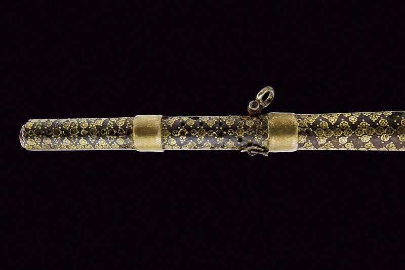 Tufenk (tipo 'Boyliya') alla micheletta, Bulgara, XIX secolo, lunghezza 95,5 cm