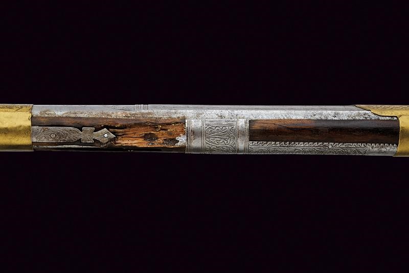 Fucile alla micheletta, Balcani, lunghezza 173,5 cm, Prima metà del XIX Secolo