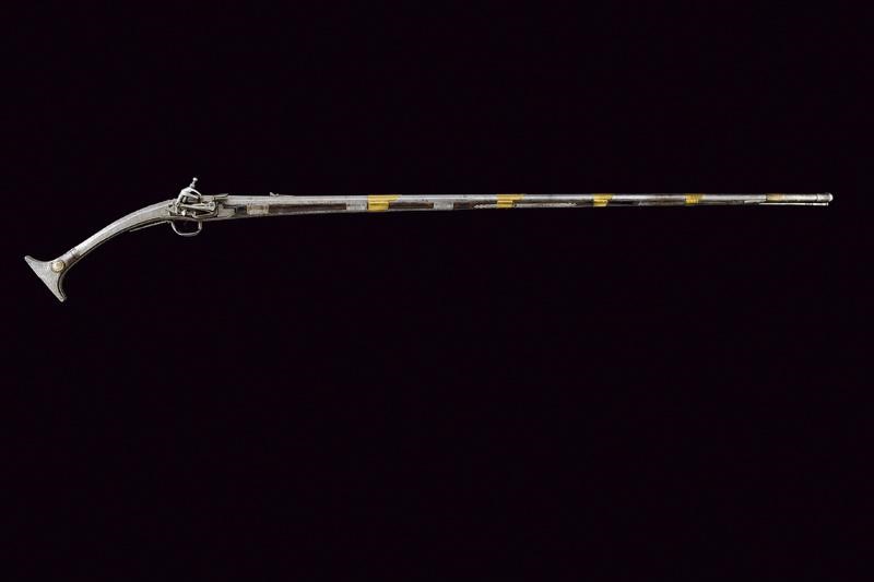 Fucile alla micheletta, Balcani, lunghezza 173,5 cm, Prima metà del XIX Secolo