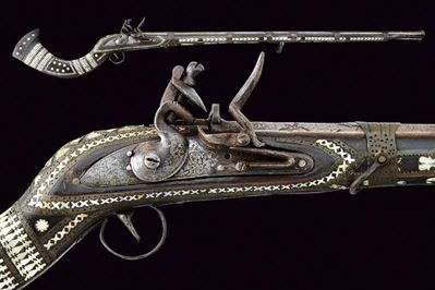 Fucile Jezail a pietra focaia, Afghanistan, XIX Secolo