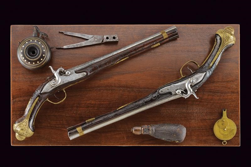 Pistole turche ridotte a luminello, Prima metà del XIX Secolo