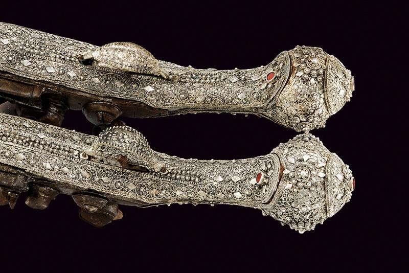 Paio di pistole a pietra focaia, Turchia, Prima metà del XIX Secolo