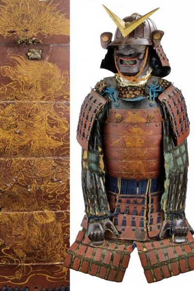Armatura da samurai, Tipo Okegawa Do, Giappone, Periodo Edo (1603-1867)