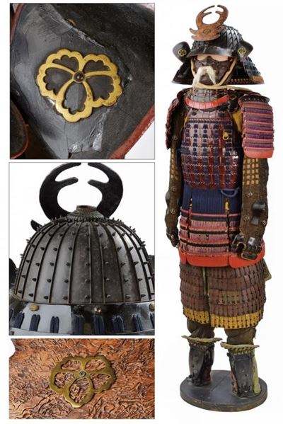 Armatura da samurai di tipo Nuinobe Do, Giappone, Periodo Edo (1603-1867)
