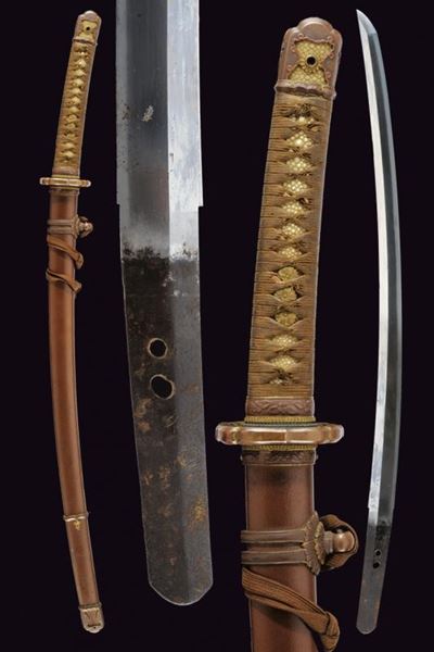 Sukesada, Chisa-gatana Kodachi in koshirae gunto, Giappone, Periodo Muromachi