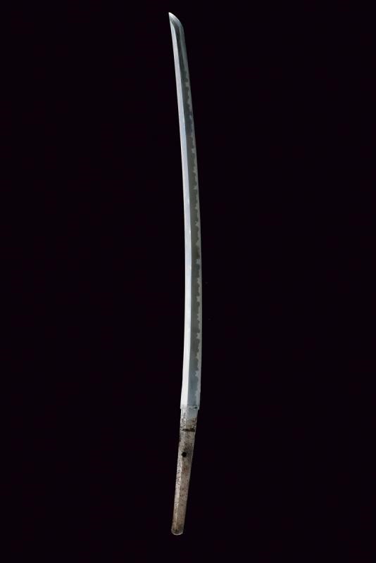 Maekawa Kane Tsugu Saku Kore, Katana firmata, giappone, Periodo Showa, lunghezza 92.4 cm