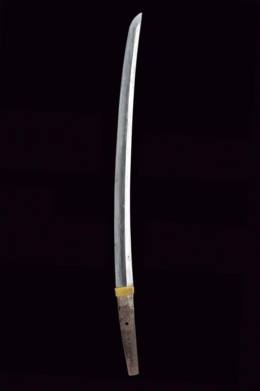 Wakizashi, lama shinogi-zukuri con mei 'Noshu seki Kane Tomo'