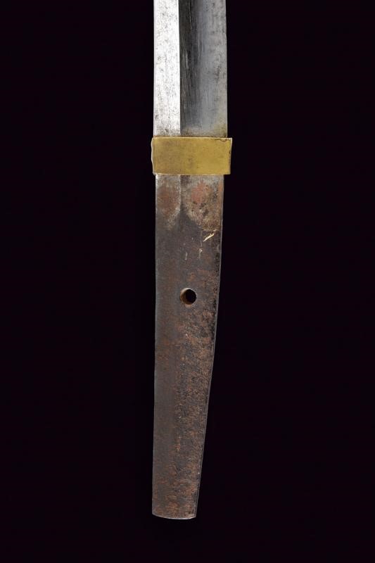 Wakizashi, lama shinogi-zukuri con mei 'Noshu seki Kane Tomo'