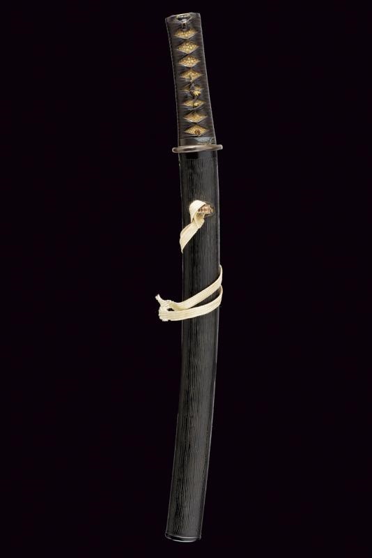 Kanewara, Sunobe Tanto (Ko wakizashi) con koshirae artistica