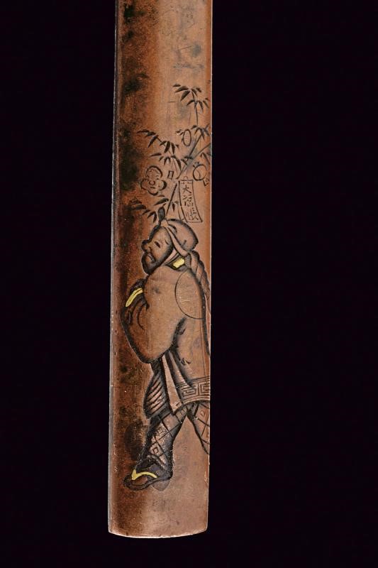 Aikuchi, Lama Hira Zukuri, Giappone, Periodo Edo
