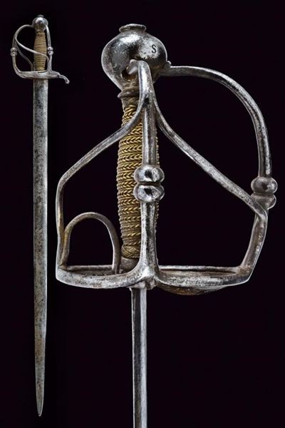 Spada alla vallona, Germania del Nord, ultimo quarto del XVII secolo