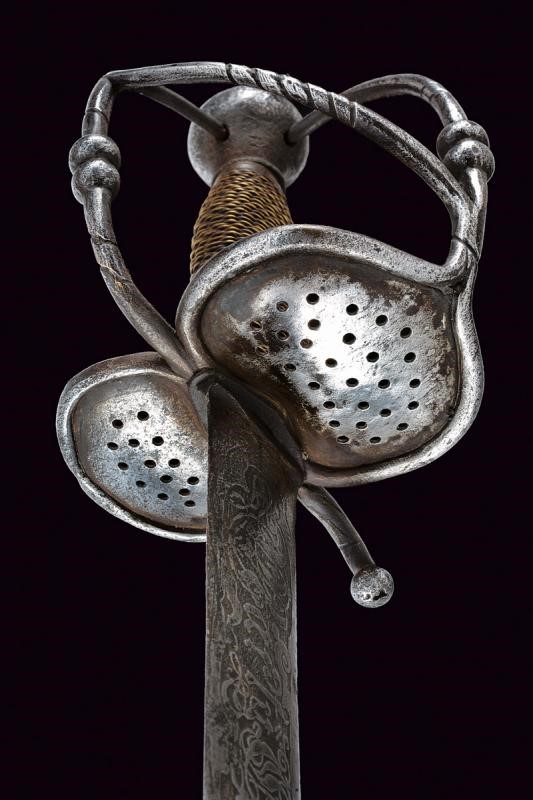 Spada alla vallona, Europa, 1632, lunghezza 94.5 cm