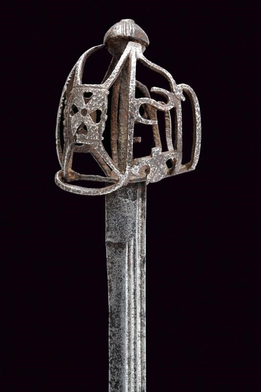 Spada a gabbia, Scozia, 1730 circa