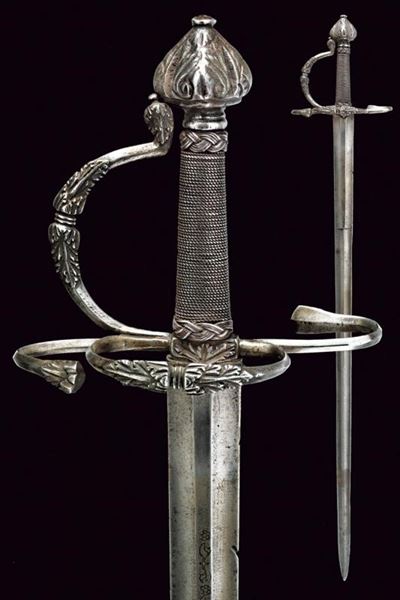 Spada da lato composita, Germania, XVI - XVIII Secolo