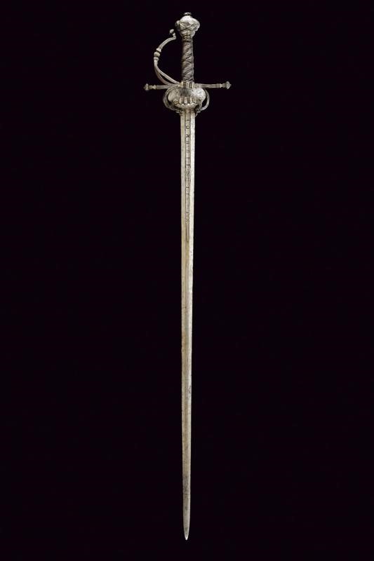 Spada da lato italiana, 1570 - 1580