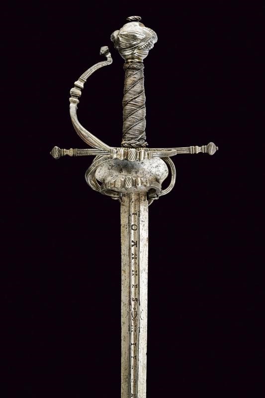 Spada da lato italiana, 1570 - 1580