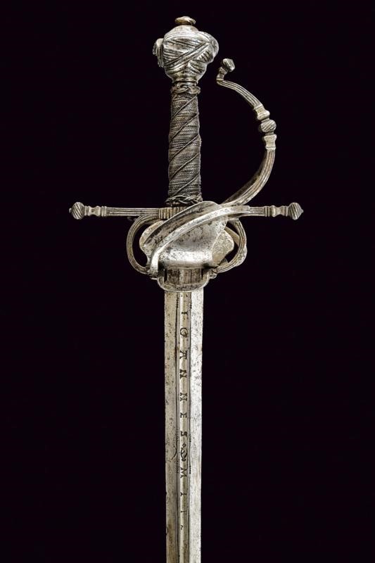 Spada da lato italiana, 1570 - 1580