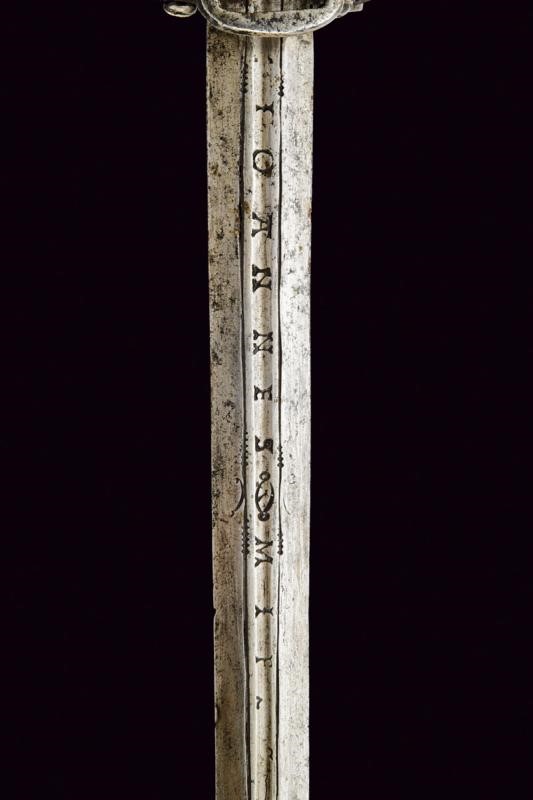 Spada da lato italiana, 1570 - 1580