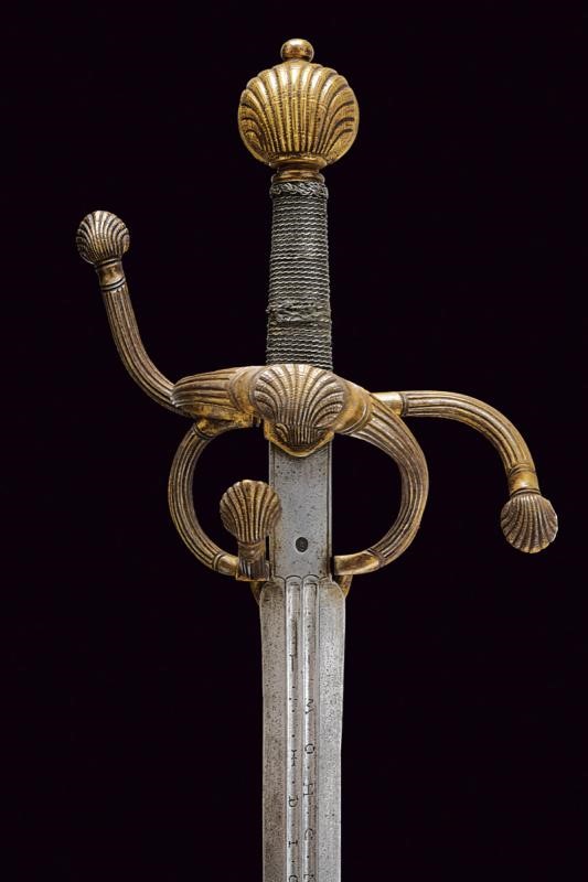 Spada da lato, Italia settentrionale, circa 1620
