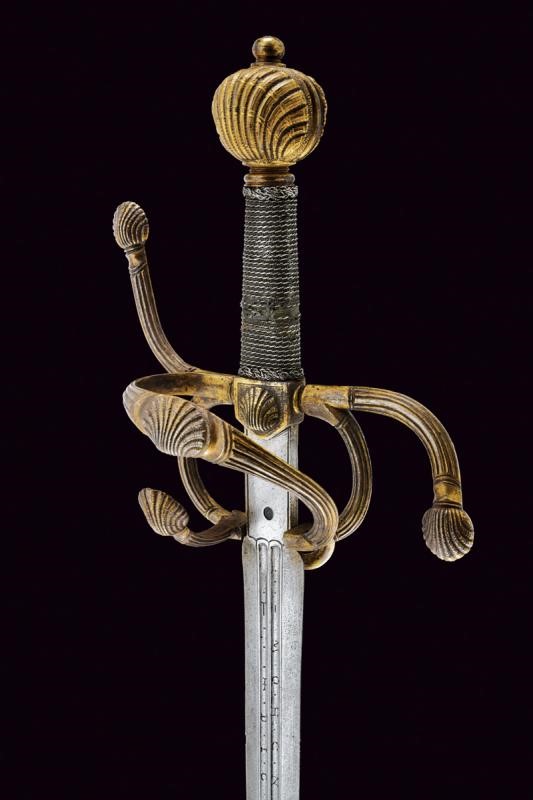 Spada da lato, Italia settentrionale, circa 1620