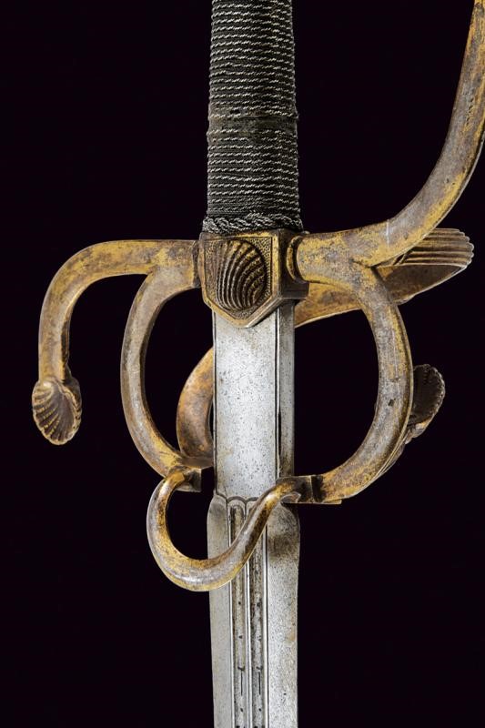 Spada da lato, Italia settentrionale, circa 1620